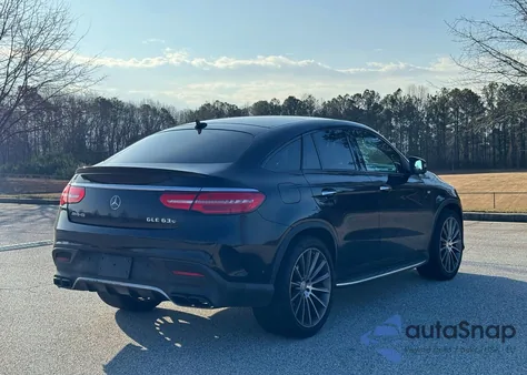 2016 Mercedes-Benz Gle Coupe 63 Amg-S z USA, uszkodzony, nr VIN 4JGED7FB0GA012192